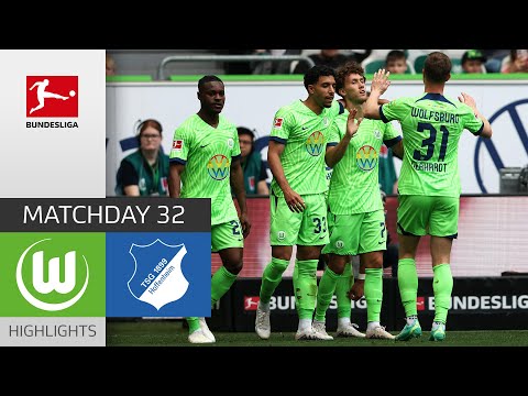 VfL Wolfsburg - TSG Hoffenheim 2-1 | Highlights | Matchday 32 – Bundesliga 2022/23