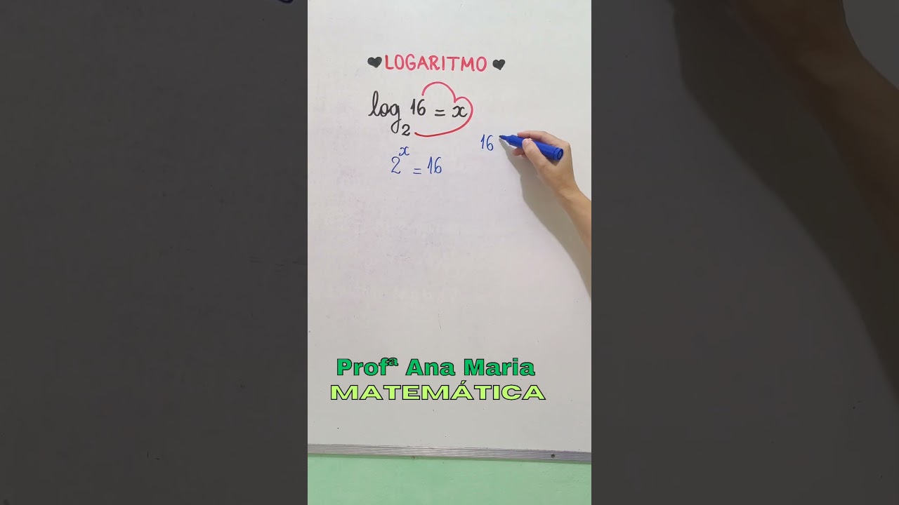 Aprenda Logaritmos com a Professora AnaMaria 📊