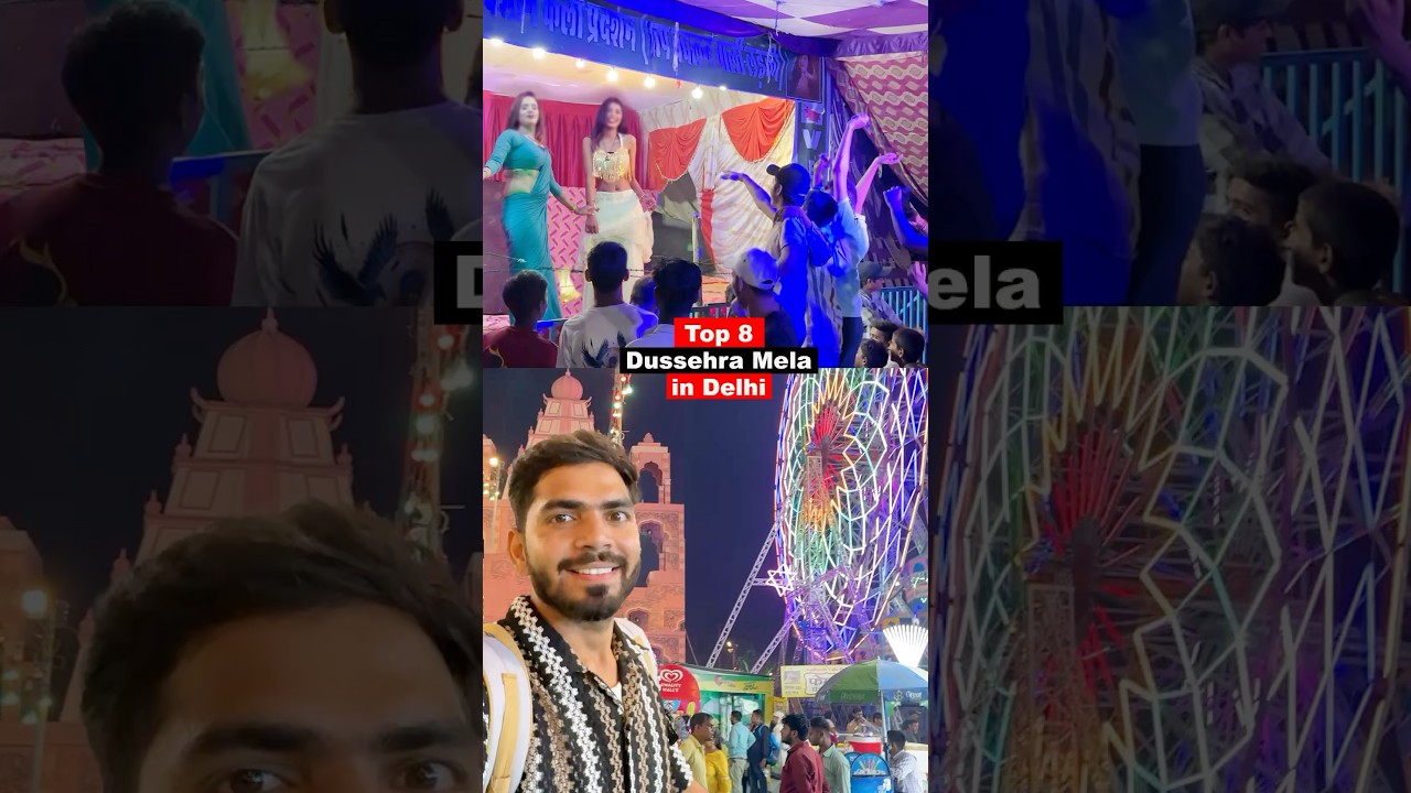 Top 10 Dussehra Melas in Delhi 🎉