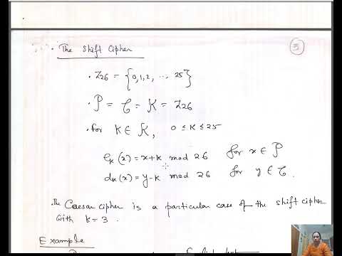 Cryptography By Ratna Dutta Lec01