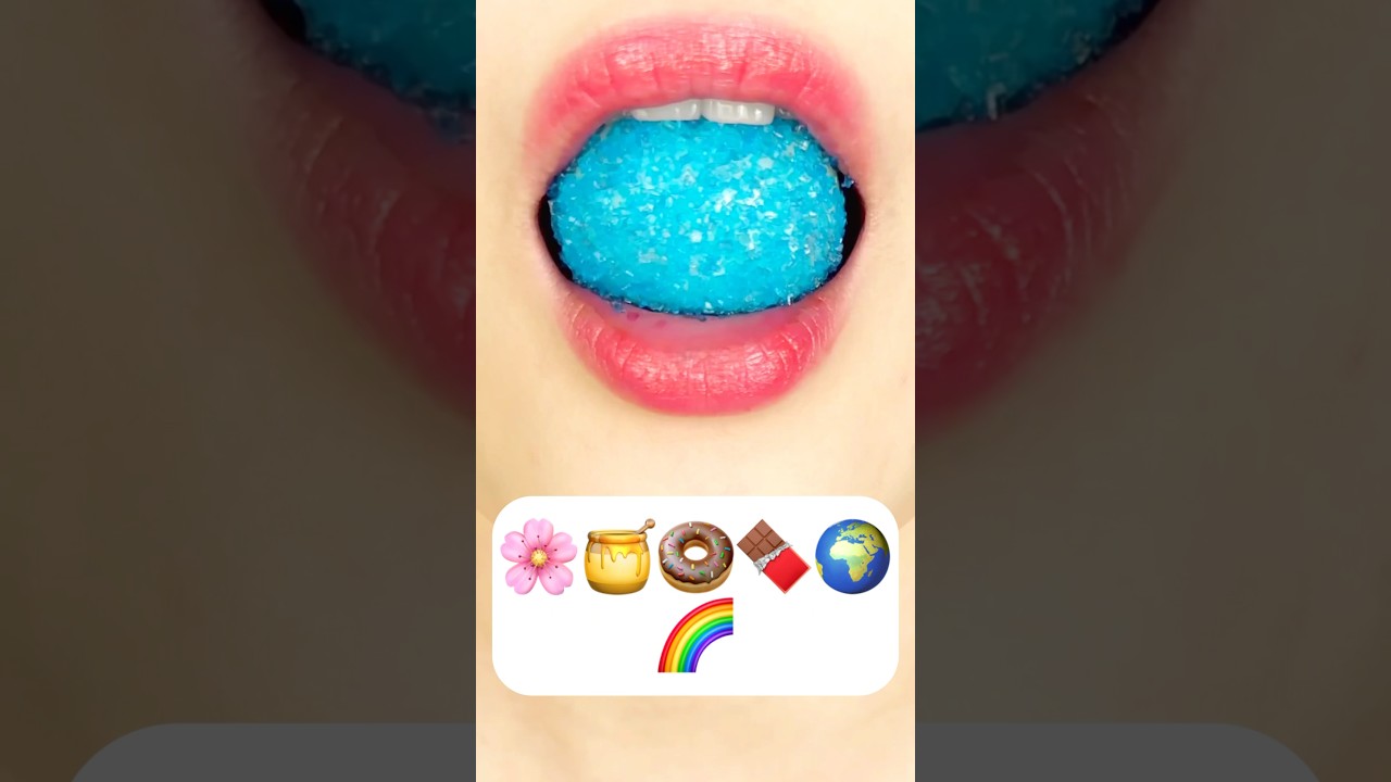 ASMR Emoji Food 🍽️ | @DangbeeEATING