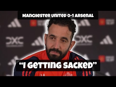 "SACK ME NOW" - Ruben Amorim Post Match Interview - Manchester United 0-1 Arsenal