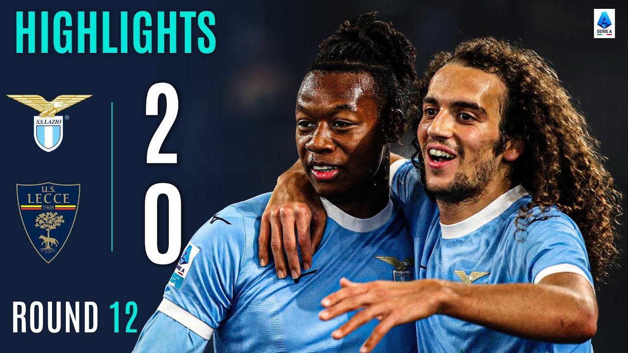 Lazio Defeats Lecce 2-0 in Serie A Match ⚽