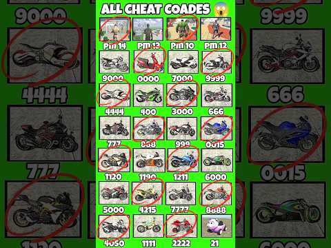Real code 💥 Indian bike driving 3d all new cheat code update + plugin cheat code