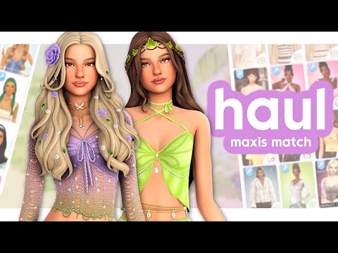 BEST CC FINDS | Sims 4 Custom Content Haul (Maxis Match)