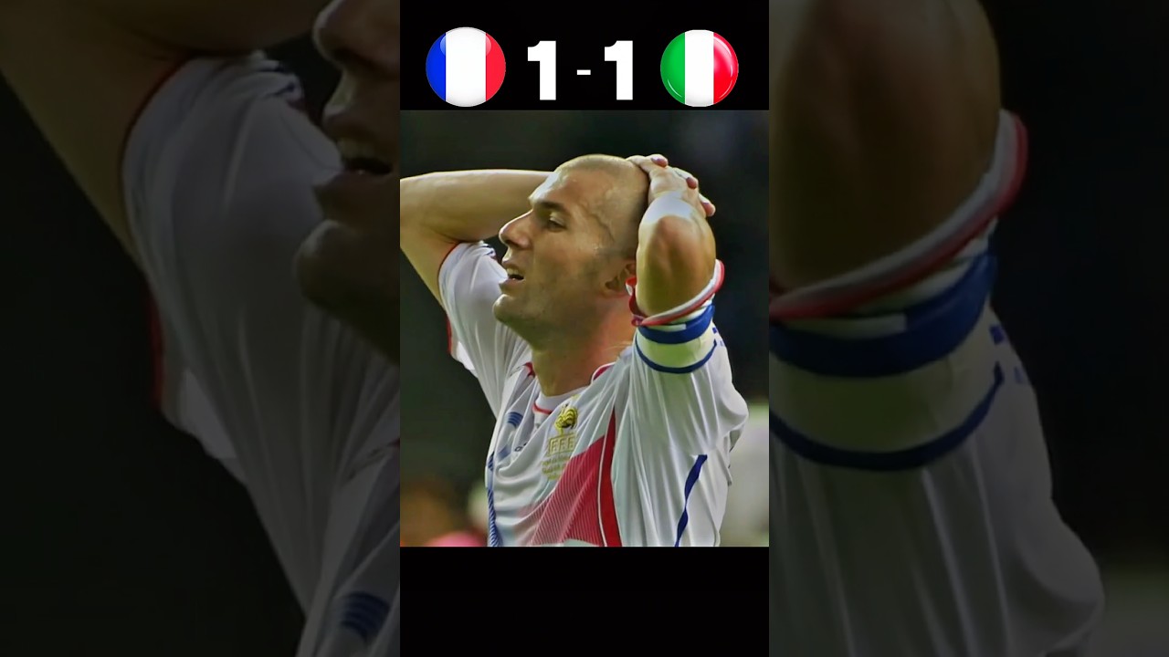 Italy vs France 2006 World Cup Final โฝ