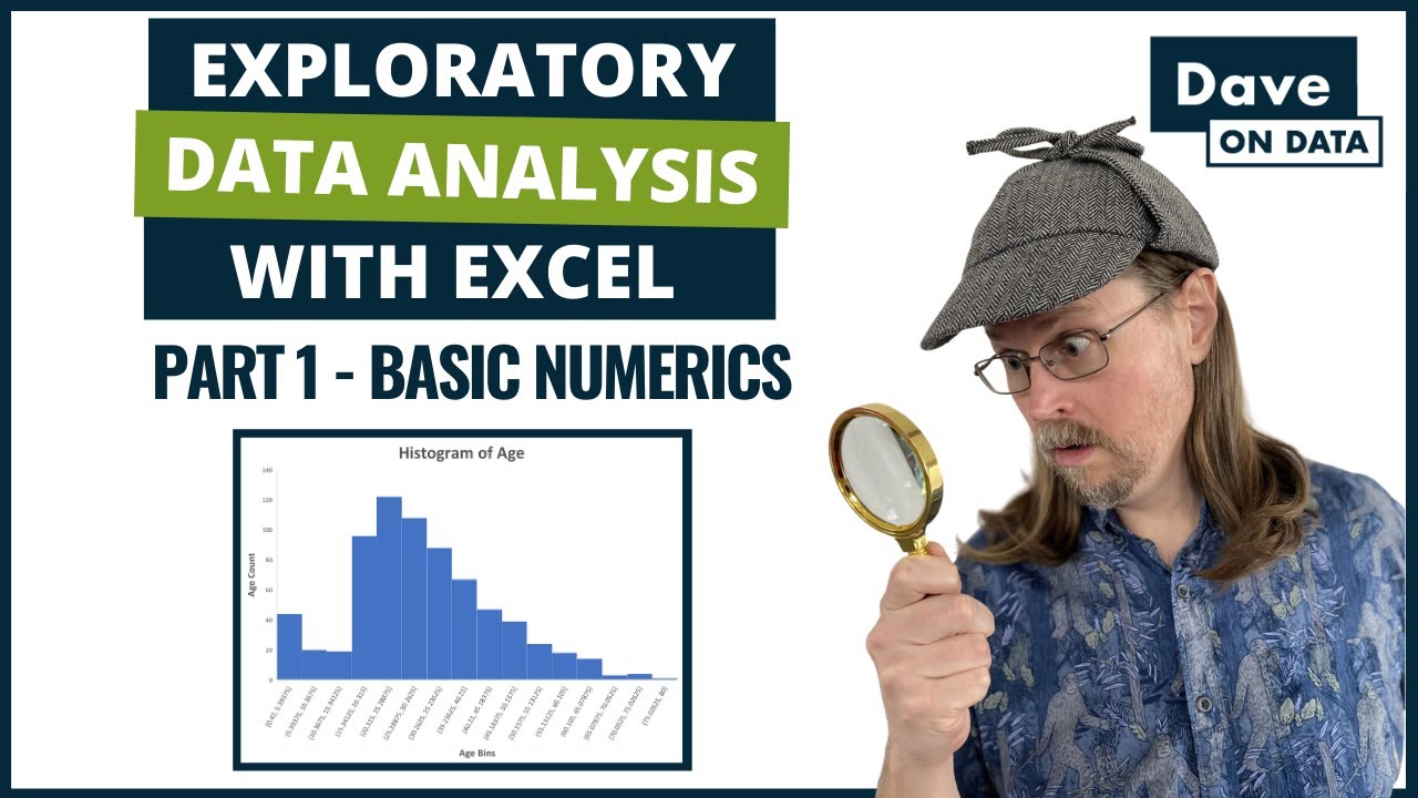 Master Excel for Data Analysis: Basic Numerics & EDA Techniques 📊