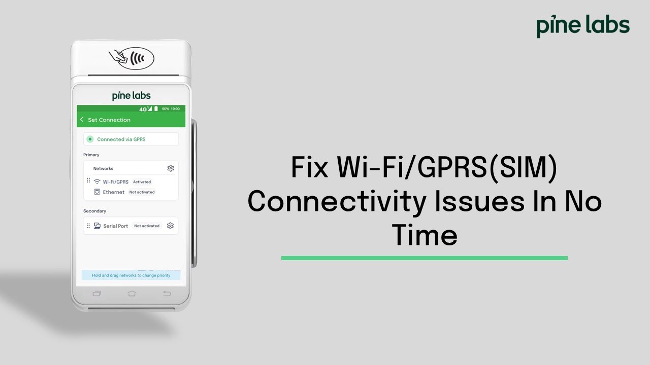 Troubleshooting Wi-Fi & GPRS on Pine Labs Terminal 📶
