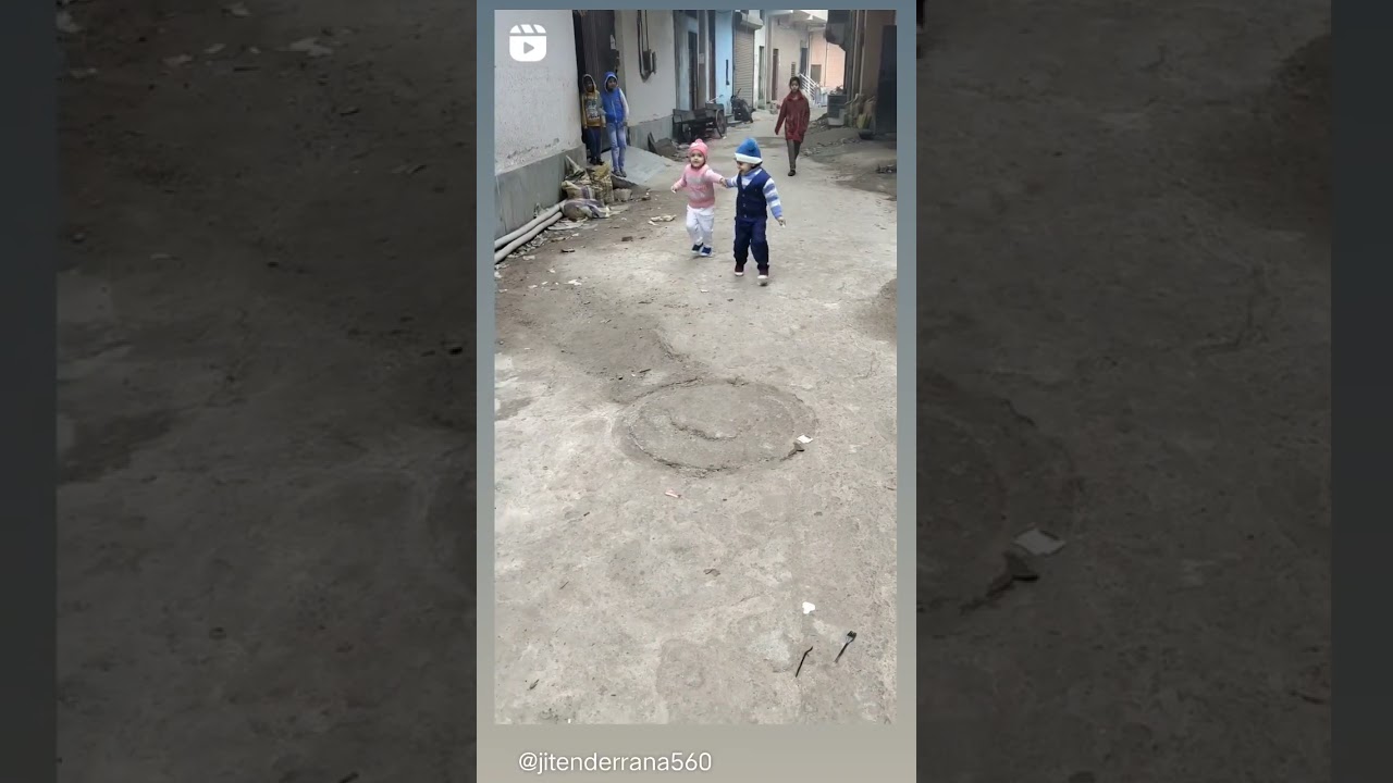 Adorable Twins Playing & Running Together 😊