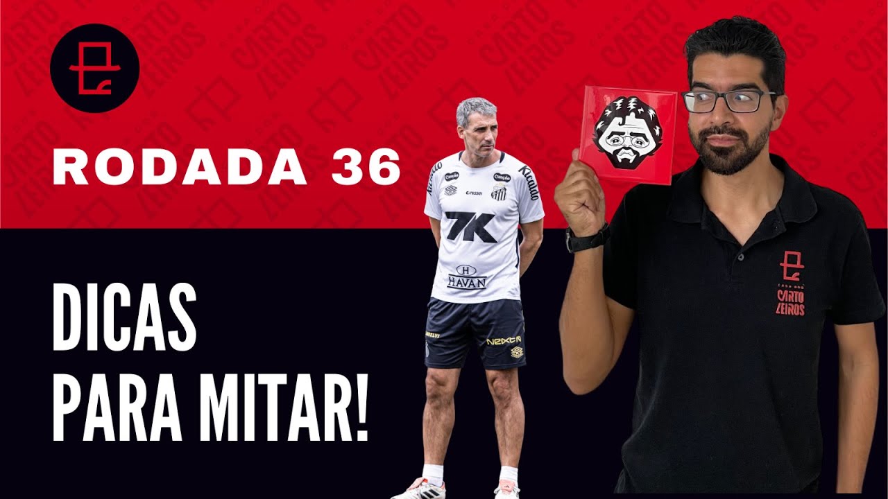 Dicas Cartola 2025 | Rodada 36: Aposte no Santos sem Neymar ⚽