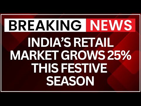 India’s Retail Soars: Rs 5.4 Lakh Crore Sales This Festive Season, 25% Growth | NewsX