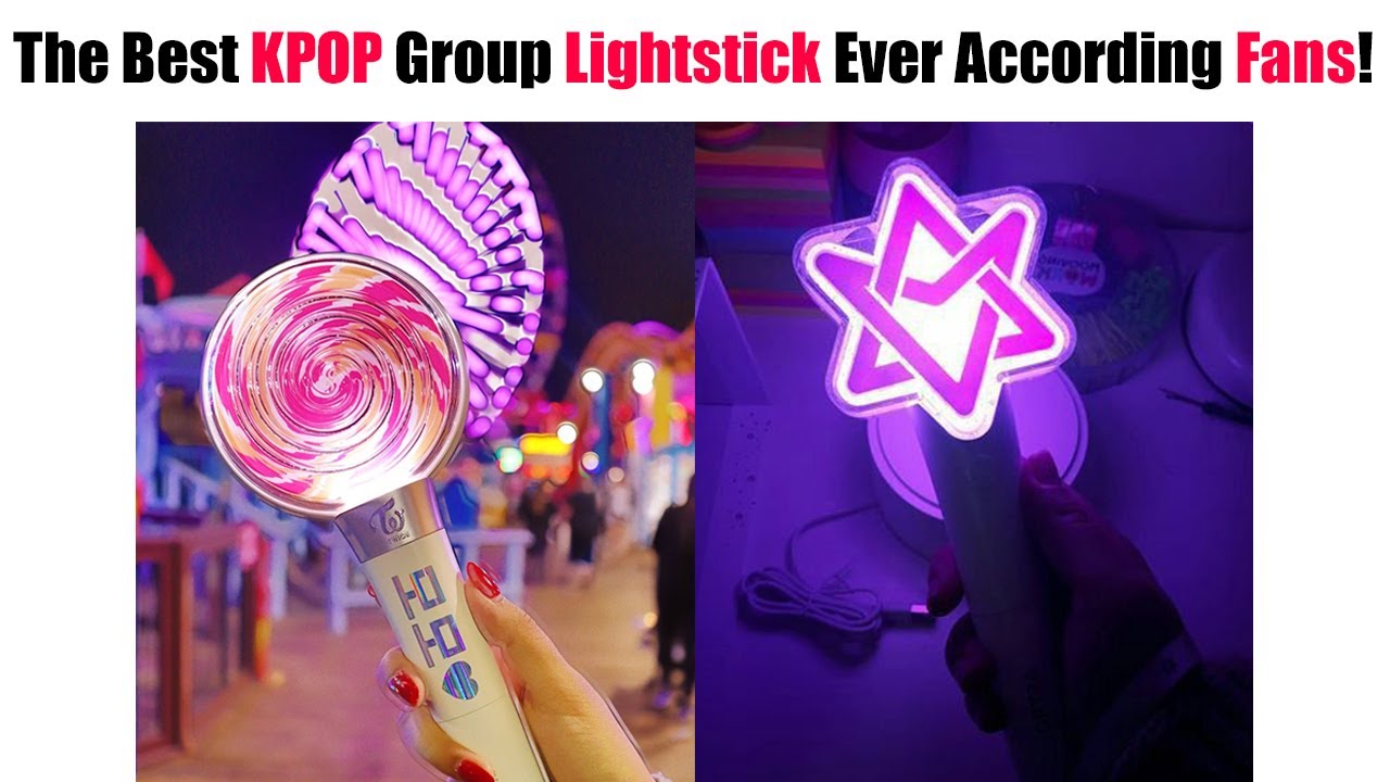 The Best KPOP Group Lightstick Ever According To International Fans!