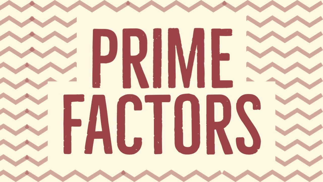 Finding Prime Factors Using the Factor Tree 🌳