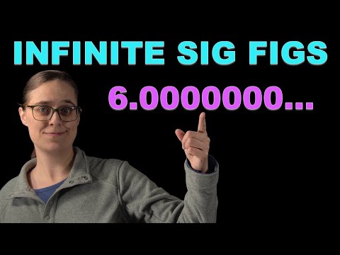 Infinite Significant Figures in Exact Numbers
