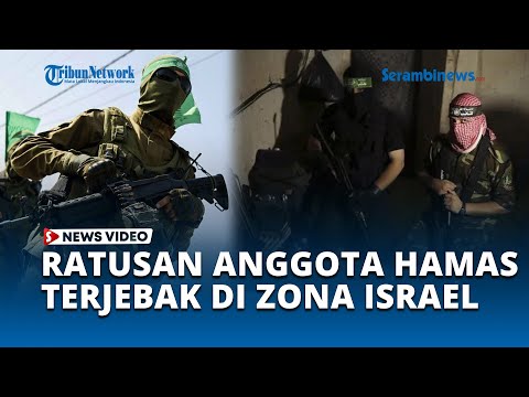 Ratusan Anggota Hamas Terjebak di Wilayah Gaza yang Dikuasai Israel