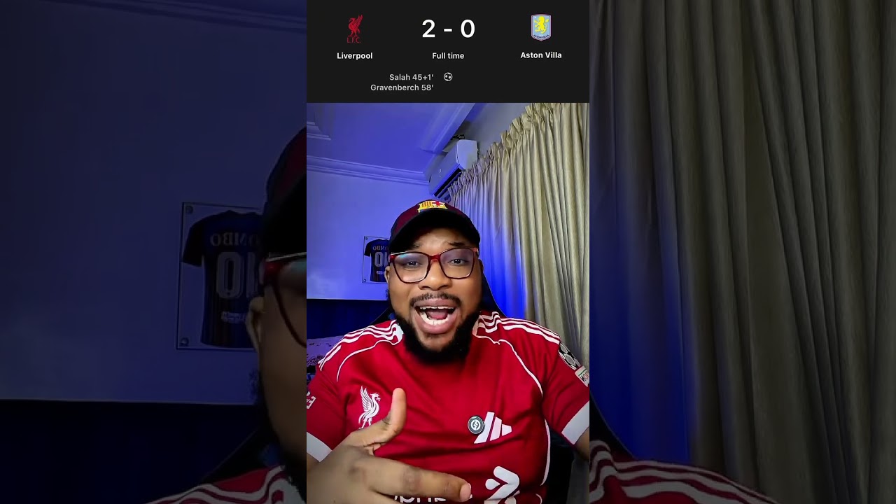 Liverpool Secures Crucial 3 Points with Win Over Aston Villa ⚽