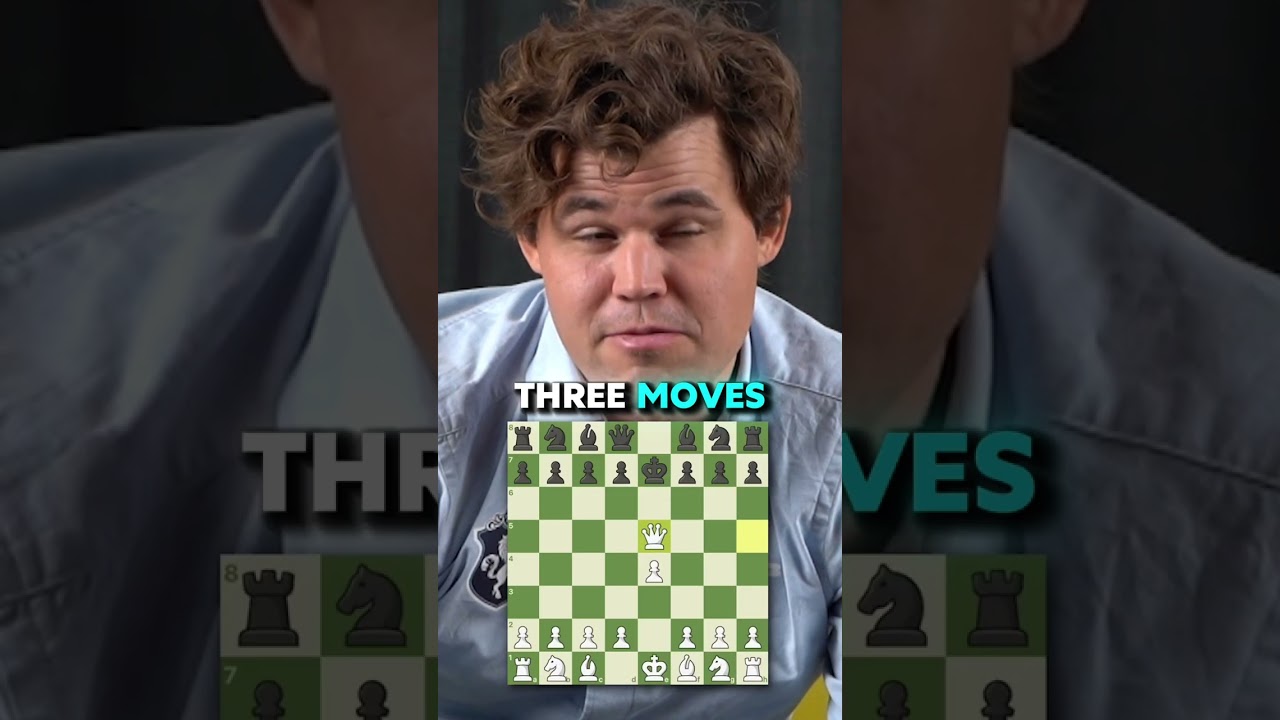 Magnus Carlsen Reveals the Top Chess Opening ♟️