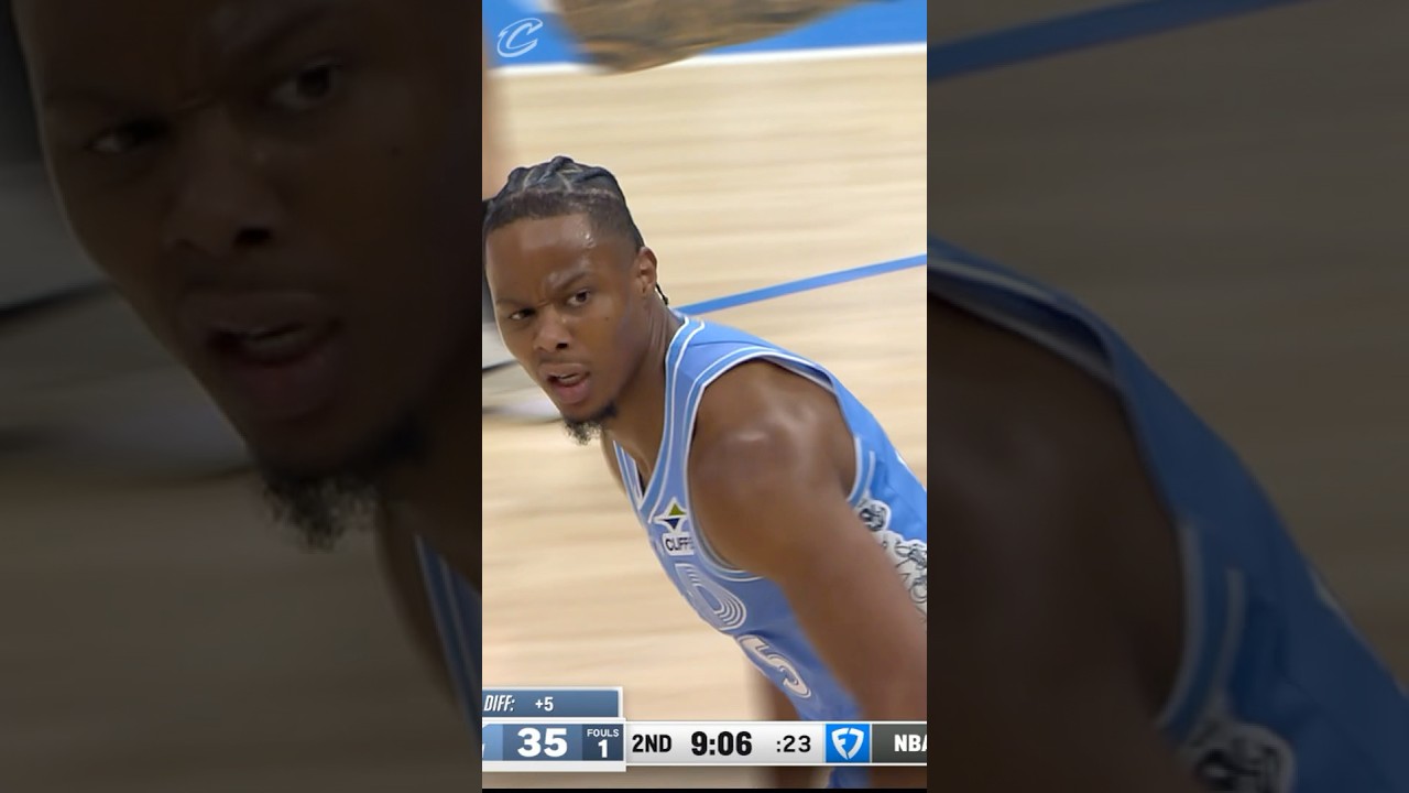 Isaac Okoro Dominates the Rim! π₯ #Cavs #NBA