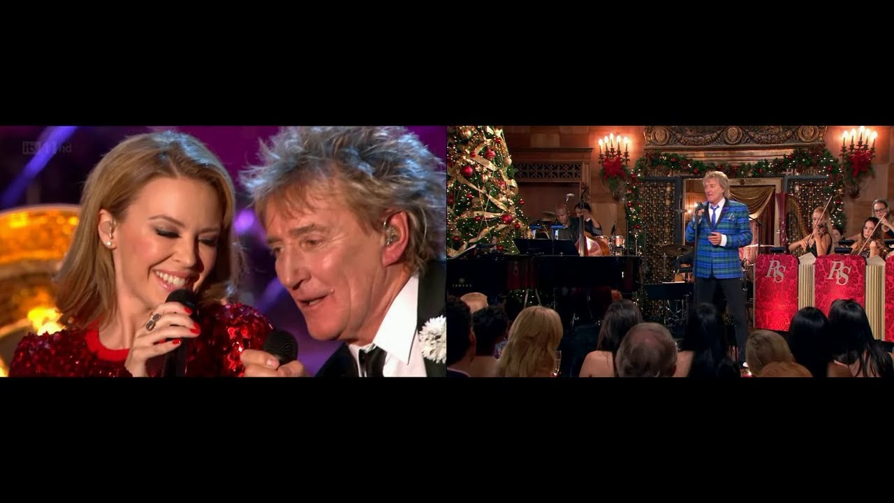Kylie Minogue & Rod Stewart - Let It Snow! ❄️