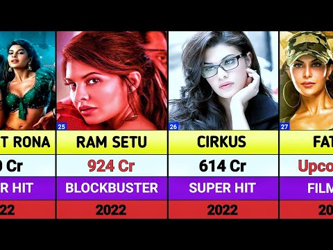 Jacqueline Fernandez all hits and flops movies list || Fateh || welcome to the jungle || Housefull 5