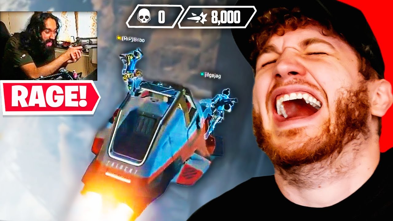 Apex NOOBS React to ShivFPS Rage 🎮