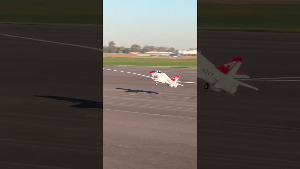 Freewing T-45 Goshawk 90mm RC Jet Takeoff βοΈ