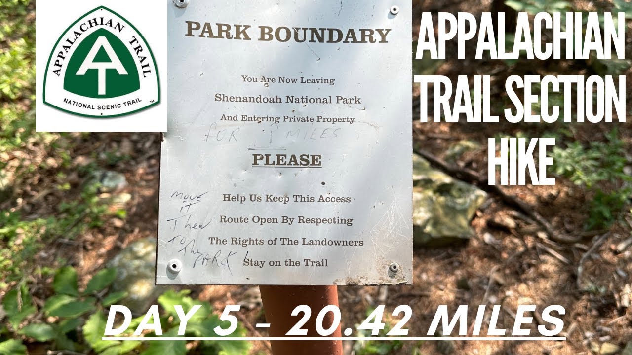 Epic 20-Mile Hike on the Appalachian Trail: Thornton River to Tom Floyd Shelter 🥾