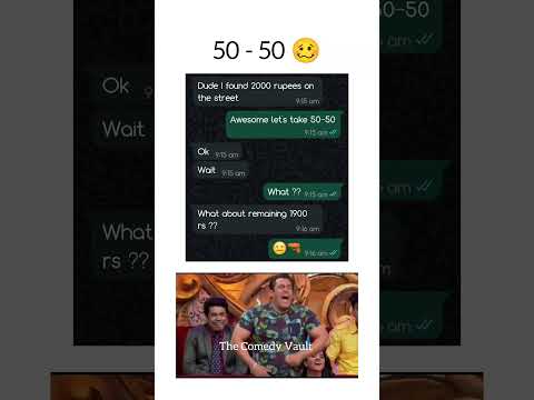 50 - 50 parts devision 😉 #funny #comedy #memes #funnyshorts #moments #funnymoments #thugmoments
