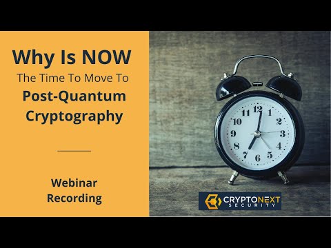 Why NOW Is The Time To Migrate To Post-Quantum Cryptography