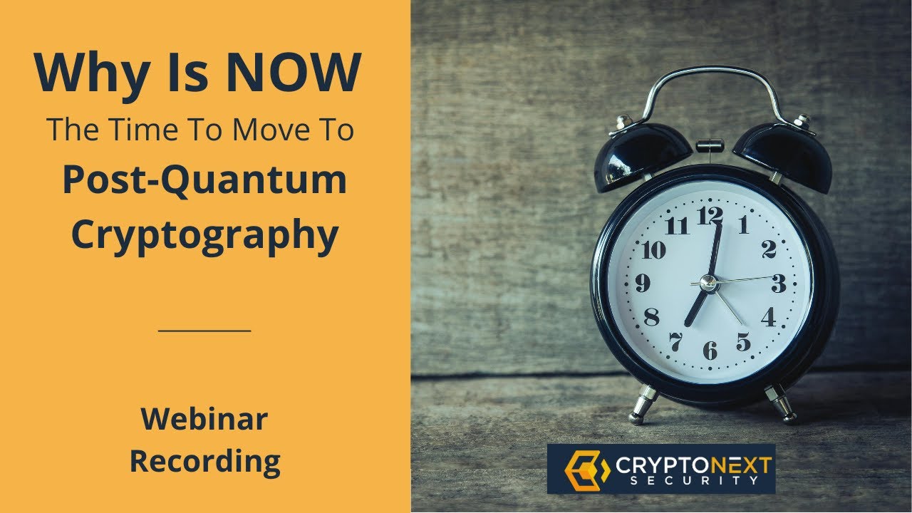 Why You Should Start Migrating to Post-Quantum Cryptography Today π