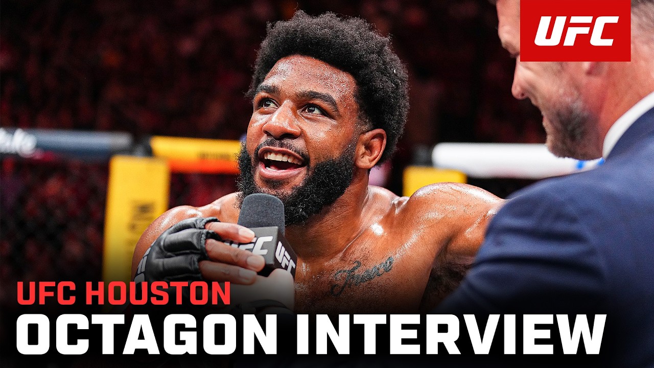 Jacobe Smith Octagon Interview | UFC Houston