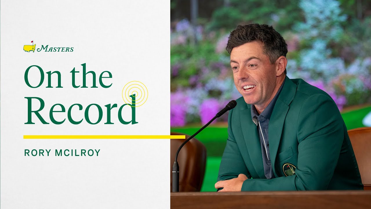 2025 Rory McIlroy Wins First Green Jacket at 2025 Masters 🏆