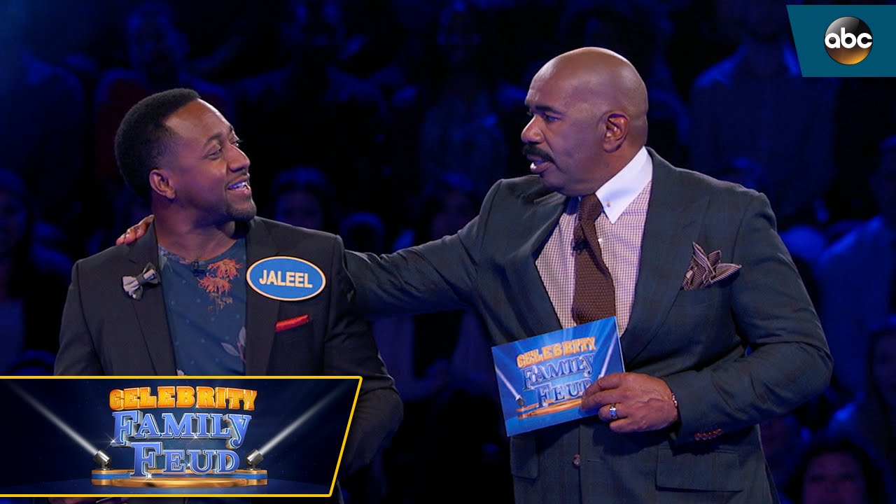 Jaleel White and Family Dominate All No.1 Answers on Celebrity Family Feud! 🎉