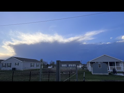 April 1 2023 severe thunderstorm with tornado warnings