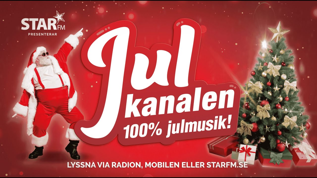 STAR FM blir JULKANALEN med 100% julmusik 🎄