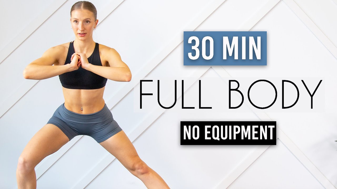 30-Minute No-Jumping, Equipment-Free Full Body HIIT Workout