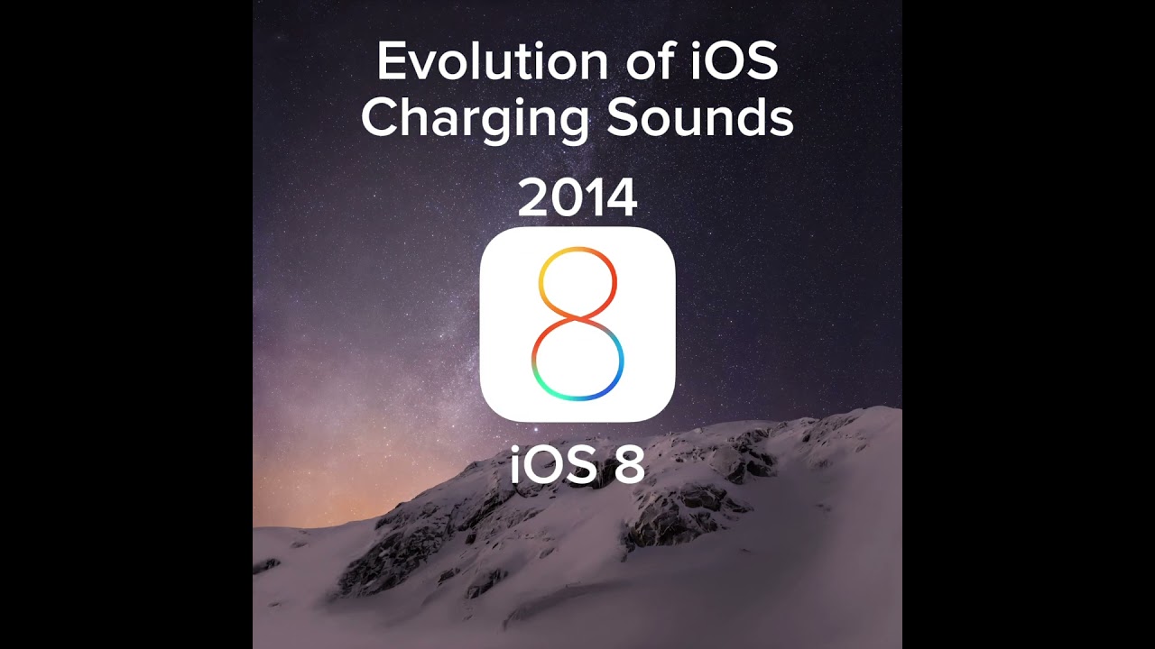 iOS Charging Sounds Evolution Through Versions