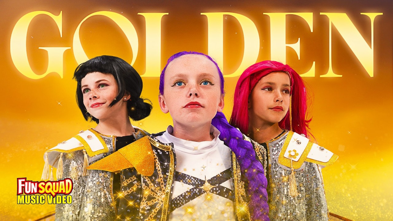 Kalia Rocks 'Golden' from KPop Demon Hunters 🎶 | Fun Squad Cover