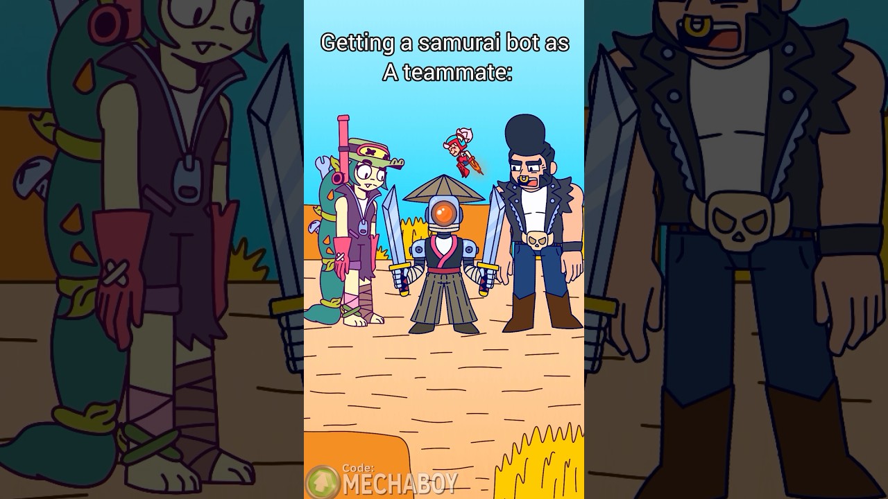 Samurai Bot Bug in Brawl Stars ⚔️