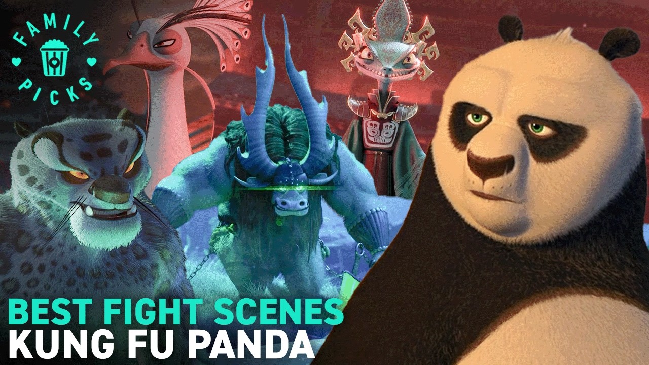 Epic Kung Fu Panda Final Fight Scenes 🥋