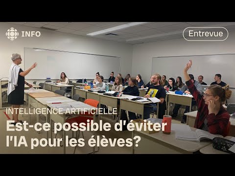 La place de l'IA à l'école | D'abord l'info
