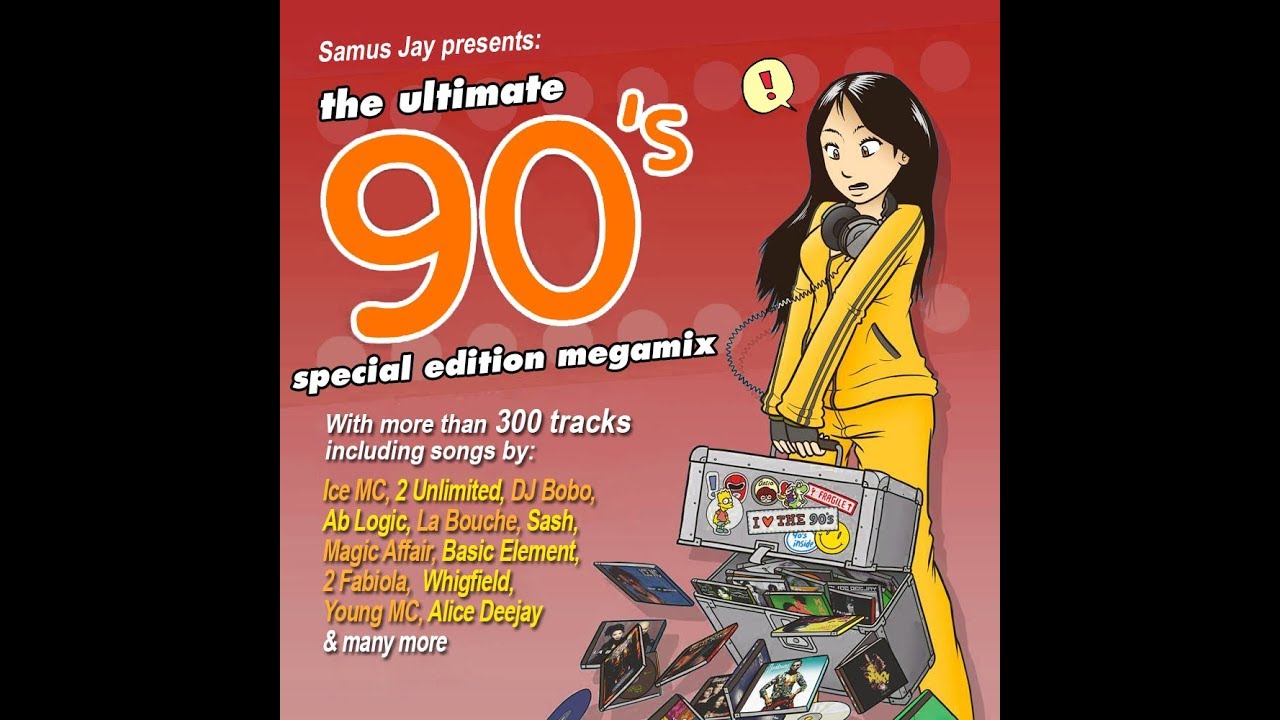 90s Eurodance Megamix: 300+ Songs 🎶