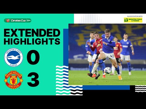EFL Cup Highlights: Brighton & Hove Albion 0 Man United 3