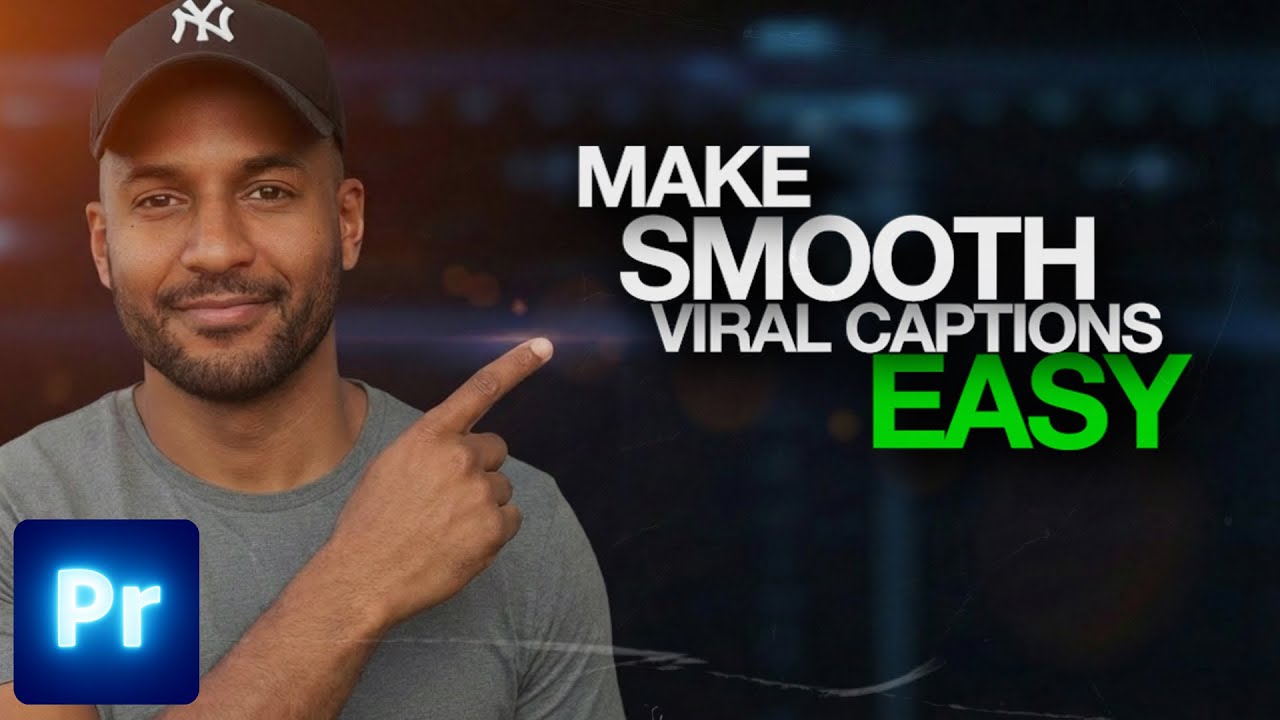 Smooth Animated Captions in Premiere Pro 🎬