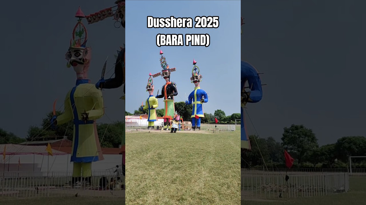 Dussehra 2025 Celebration in Bara Pind 🎉