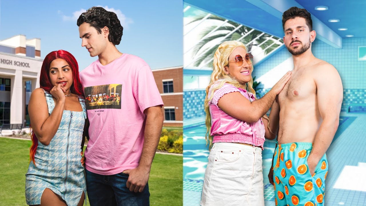 High School vs. College: First Day Boyfriend Moments! 🎓💖
