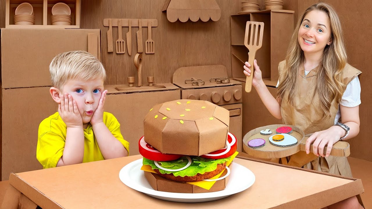 Oliver's Cardboard House Adventure: Which Is Better for Kids? 🏠