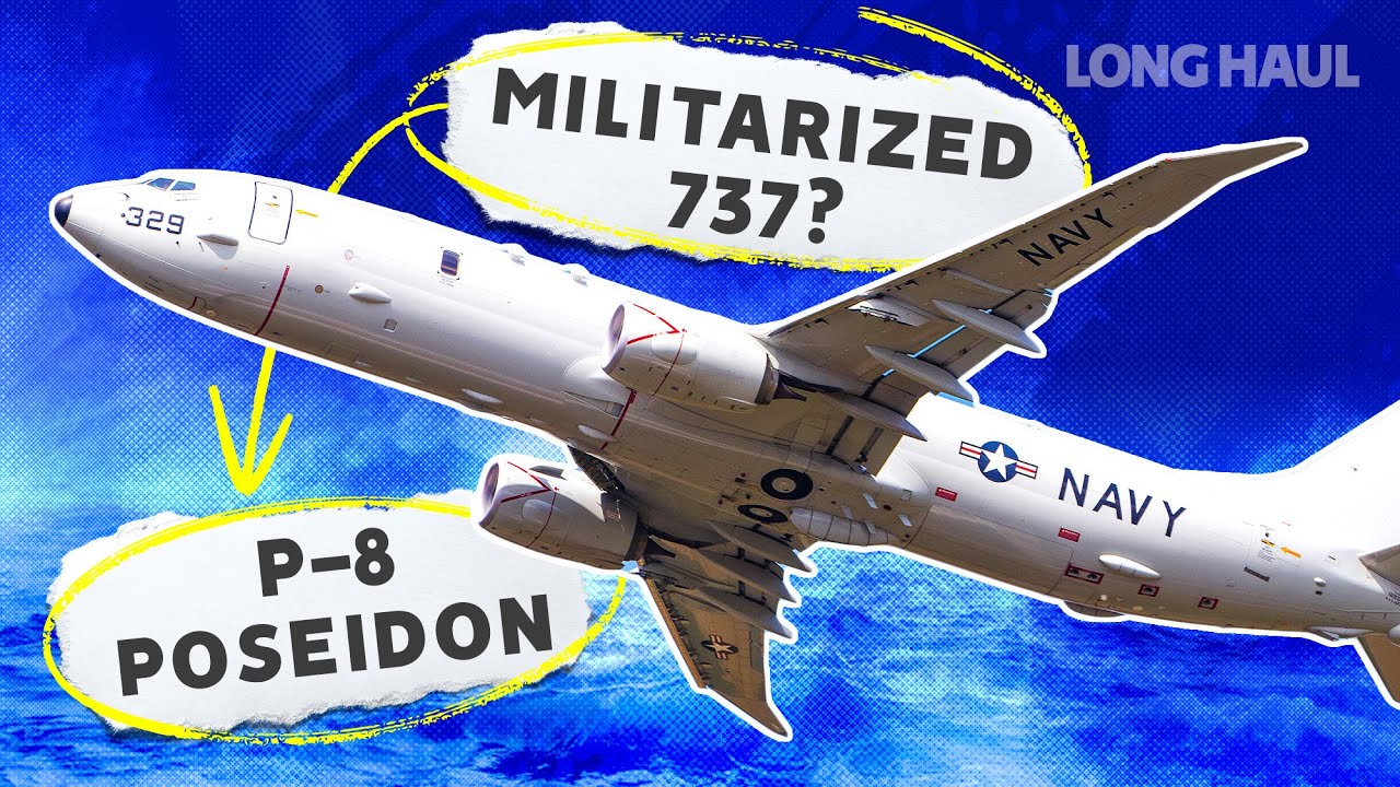 Boeing’s P-8 Poseidon: The Militarized 737 ✈️