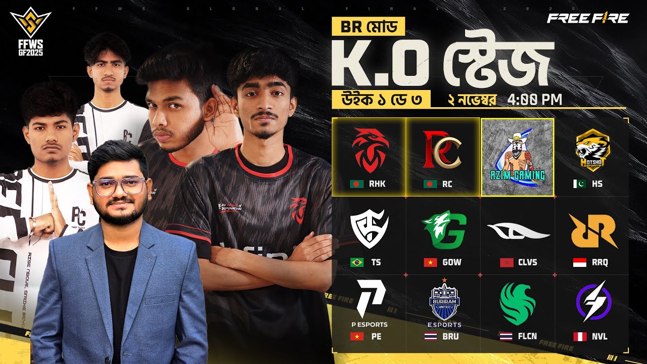 RHK vs RC: Can They Conquer the ₹12 Crore FFWS Final? 🔥 | Day 3 Knockout Stage Highlights