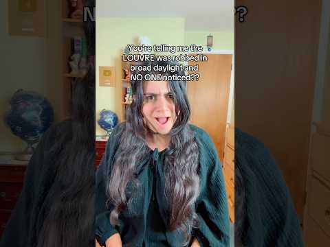 The Louvre heist happened TODAY!! #history #art